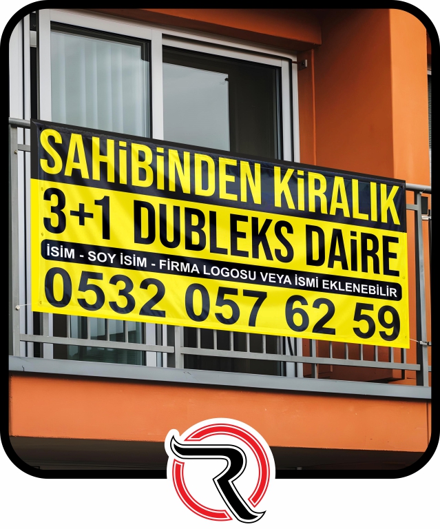 Çorlu Emlak Afişi Sahibinden Kiralık Brandası