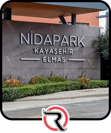 Çorlu site Tabelası