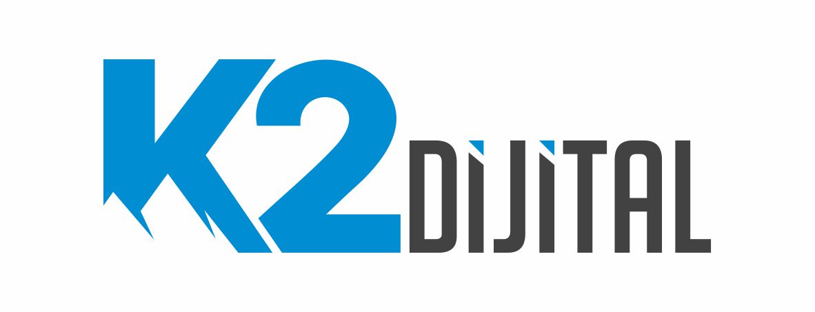 k2 dijital logo vector
